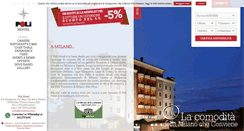 Desktop Screenshot of polihotel.it